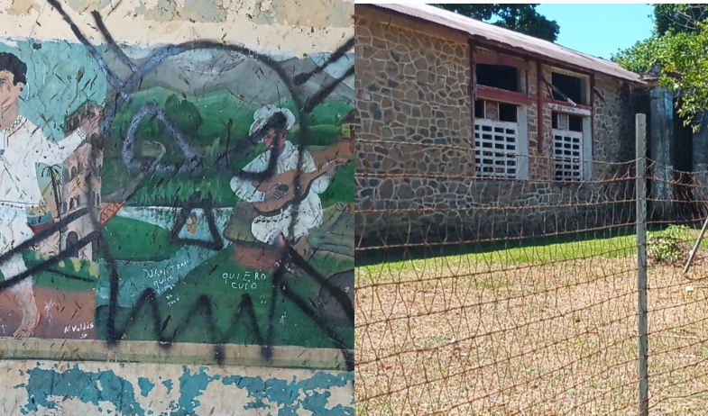 Abandono y dudas sobre propiedad rodean la histórica escuela de piedra en La Mesa 