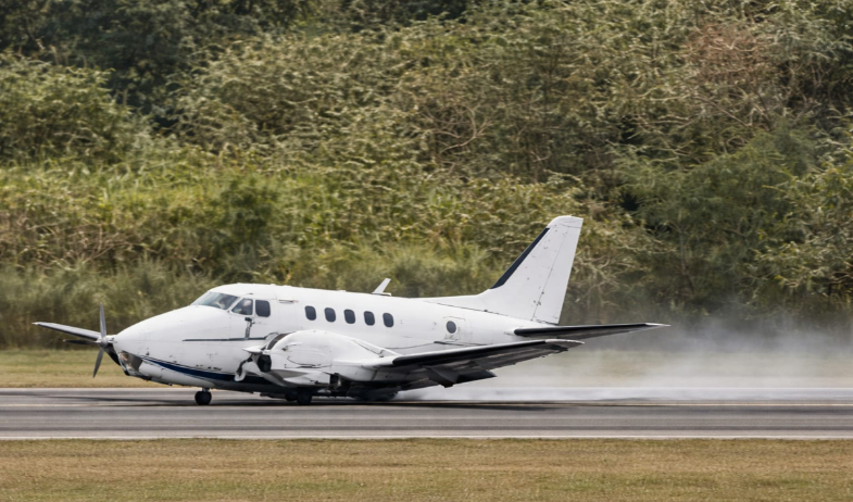 Aeronave realiza aterrizaje de emergencia en Panamá Pacific 