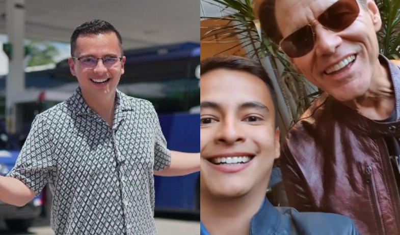 Stevens Joseph se encuentra con Jim Carrey en pleno viaje 