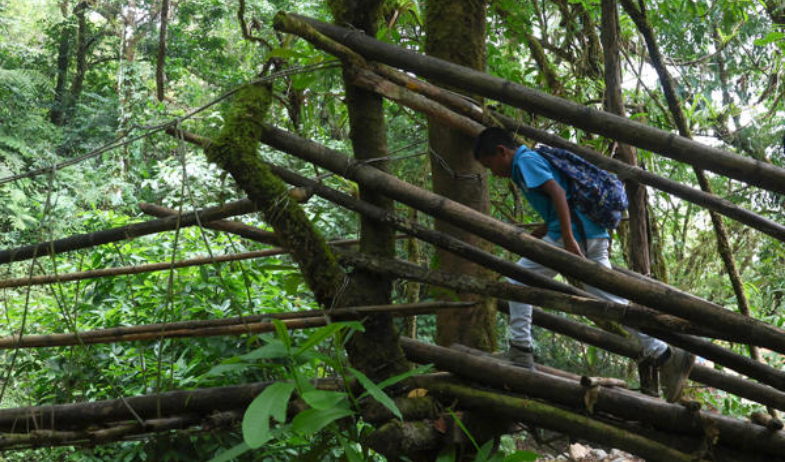 Rutas escolares indígenas de Panamá enfrentan peligro mortal por falta de infraestructura 