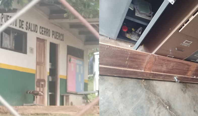 Saquean y causan daños en puesto de salud de Cerro Puerco en la comarca Ngäbe Buglé 