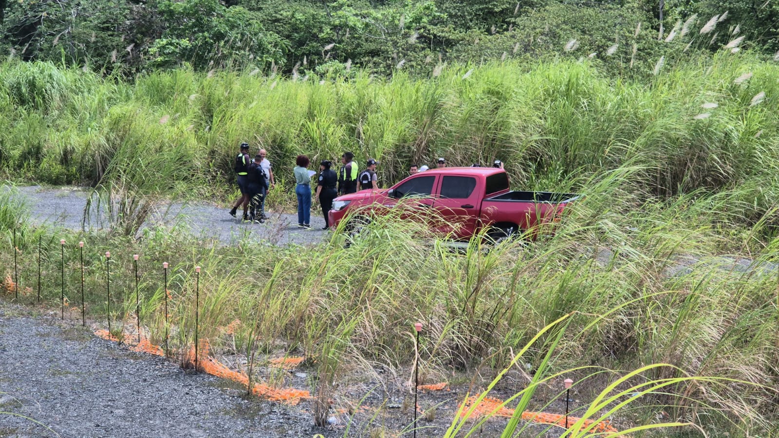 Fiscalía y Policía buscan posible cuerpo semienterrado en área boscosa de Altos de Los Lagos 