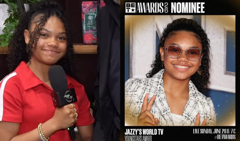 Jazzy celebra su nominación a los BET Awards 