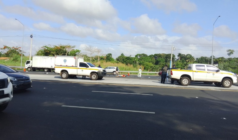 Hombre muere atropello en la autopista Arraiján-La Chorrera 