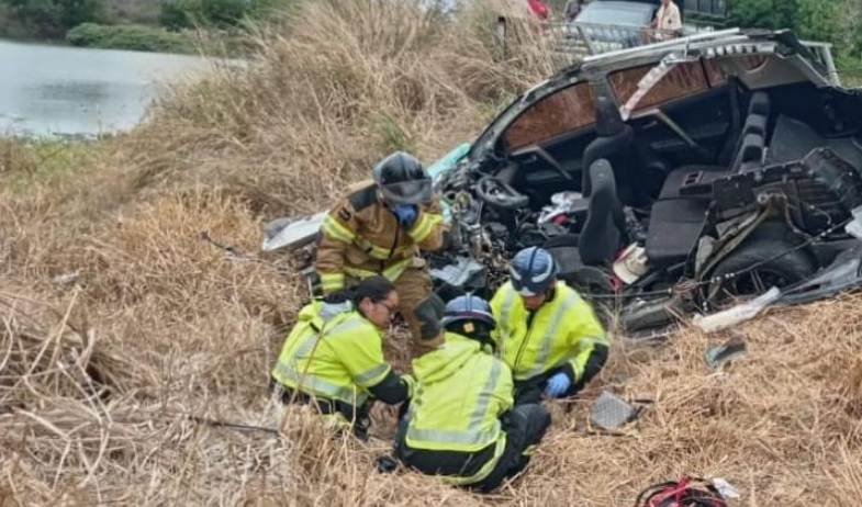 Accidente de tránsito en Los Santos deja un fallecido y un herido 