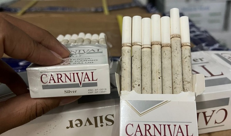 Retienen cargamento de cigarrillos valorado en $900 mil en la Zona Libre de Colón 