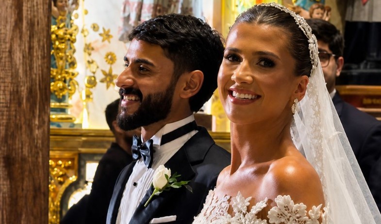 Valeria Rettally y Ramón Alvarado protagonizan la boda del año de la farándula local 