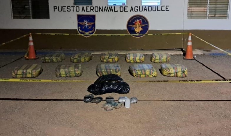 Dos operativos antidrogas en Panamá dejan 1.322 paquetes incautados y dos detenidos 