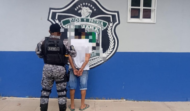 Aprehenden a sujeto por machetear a su padre en Antón  