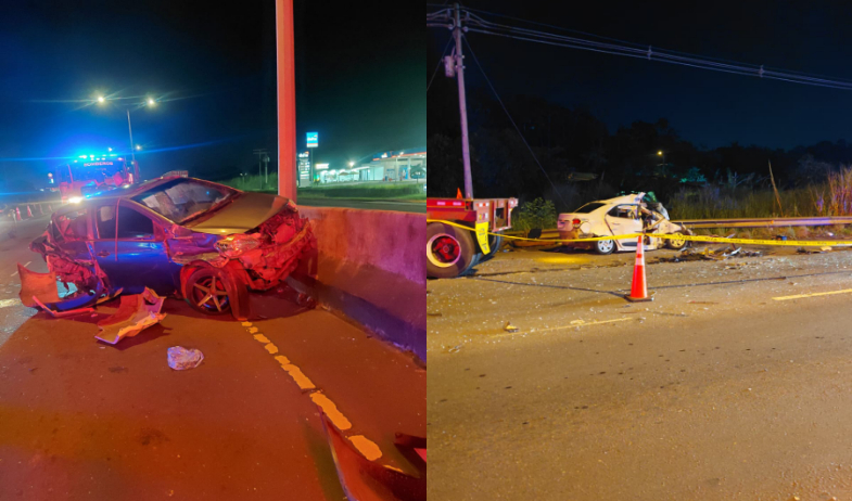 Accidente múltiple deja un fallecido y cinco lesionados en Panamá Oeste 