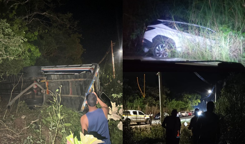 Dos muertos y varios heridos tras choque entre bus y camioneta en Colón  