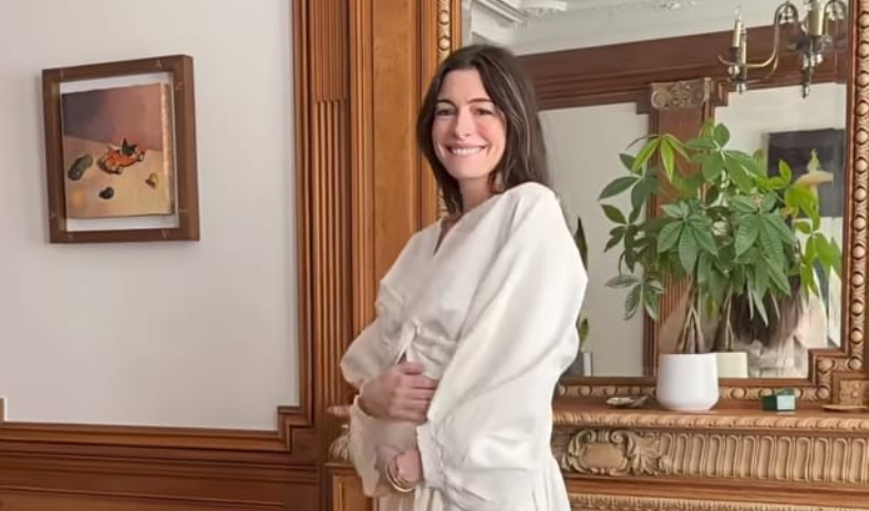 ¡Baby on board! Anne Hathaway se convertirá en mamá por tercera vez 
