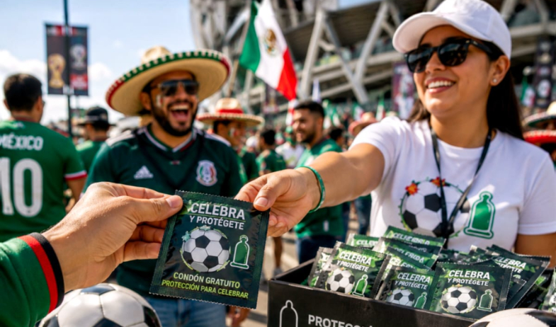 México se prepara para el Mundial con 7 millones de condones gratuitos 