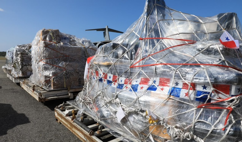Ciudadanos en Panamá donan cien toneladas de ayuda humanitaria para Venezuela 