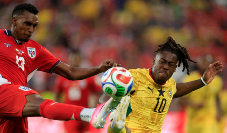 1-0. Panamá pierde en el tiempo añadido ante Ghana 