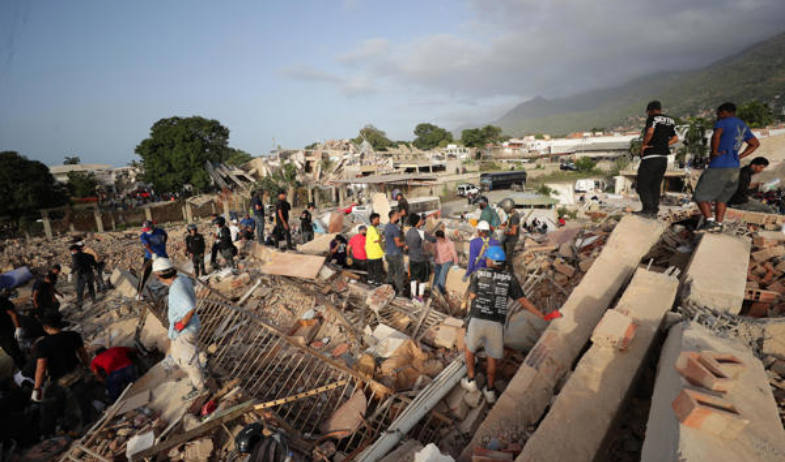 Se elevan a 1.430 las personas fallecidas por el doble terremoto en Venezuela 