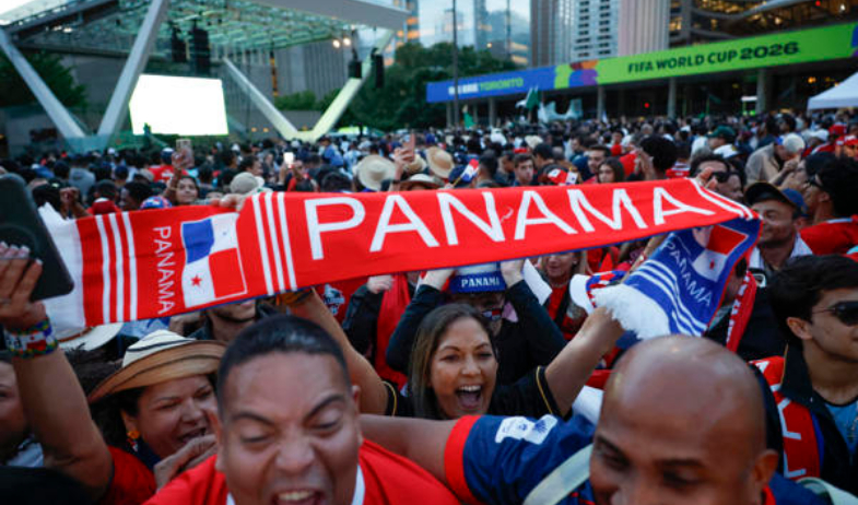 'La Marea Roja' panameña toma Toronto en vísperas de la cita mundialista con Ghana 