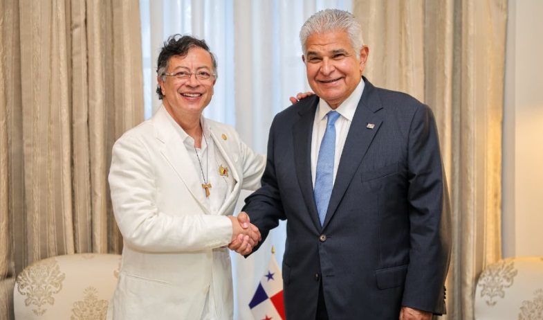 Presidentes Mulino y Petro apuestan a profundizar cooperación bilateral 