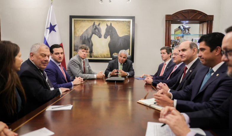 Mulino y altos funcionarios de Estados Unidos fortalecen agenda de cooperación bilateral 