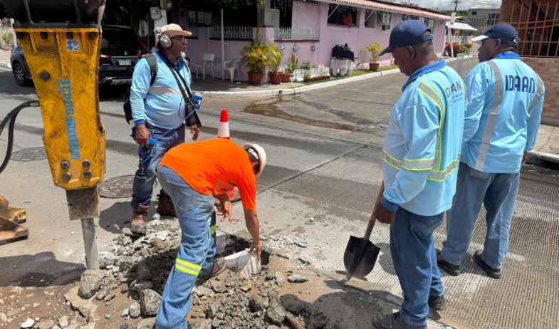 IDAAN busca reducir el 45% de pérdidas en fugas y conexiones ilegales en Panamá Oeste 