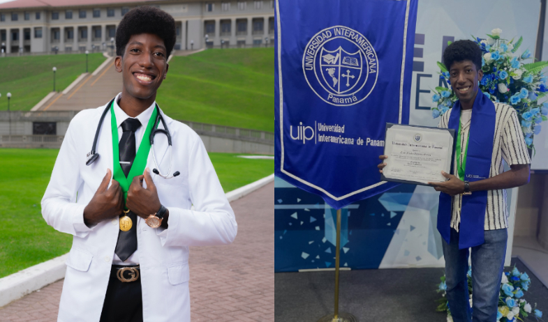 Elías Johnson 'rompe todo argumento' tras graduarse como médico 