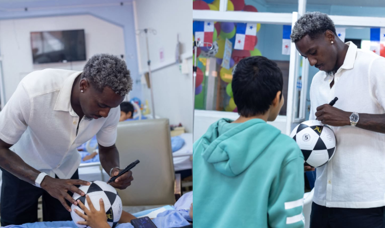 José "Coto" Córdoba visitó el Hospital del Niño y salió con una gran lección de vida 