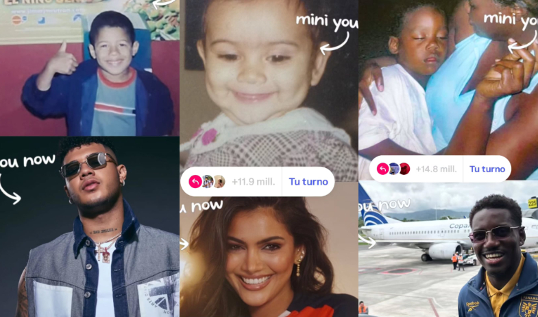 Famosos panameños se suman al trend del 'Mini You' 