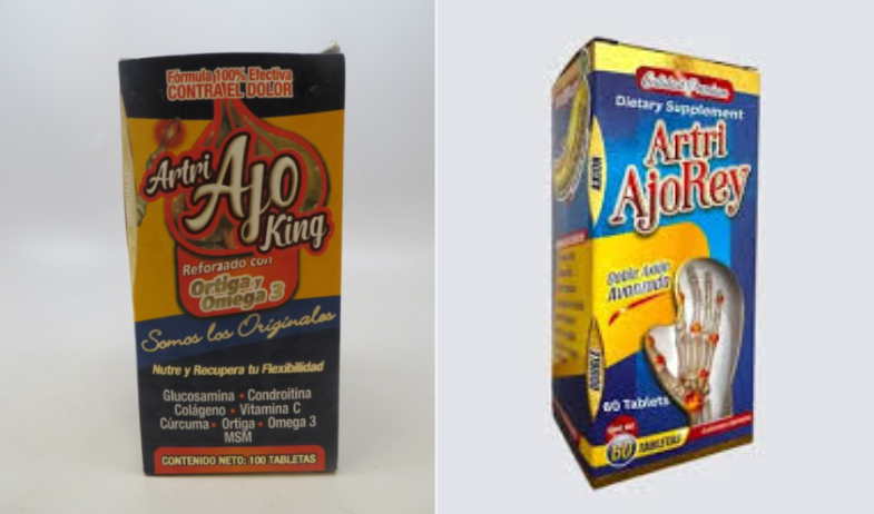 Minsa emite alerta sanitaria por la falsificación y comercialización ilegal de los productos Artri Ajo Rey y Artri Ajo King 