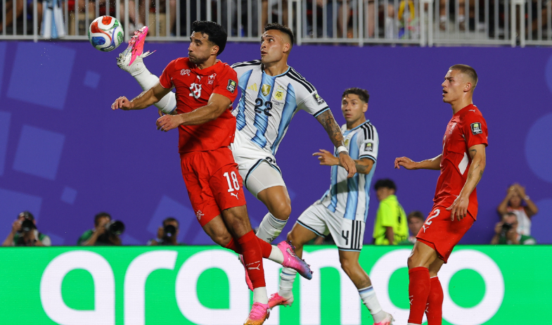 Argentina liquida a Suiza en la prórroga y se cita con Inglaterra en semifinales 
