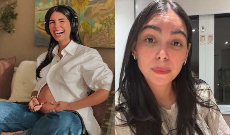 Liz Grimaldo está en la dulce espera 