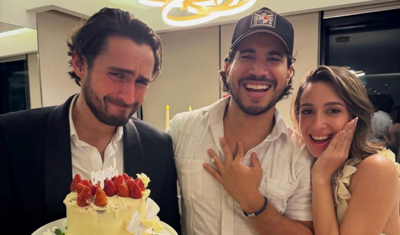 Elmis Castillo, padrino de boda de Diego De Obaldía y Fernanda Achurra 