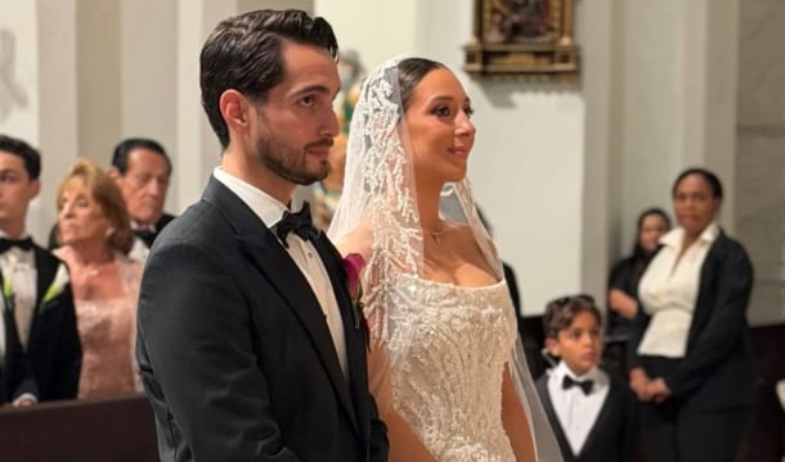 Mafe y Diego sellan su amor ante Dios tras una preboda llena de tradición 