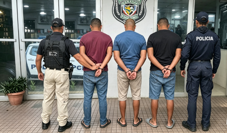 Capturan a cuatro hombres por delitos sexuales en Panamá Oeste 