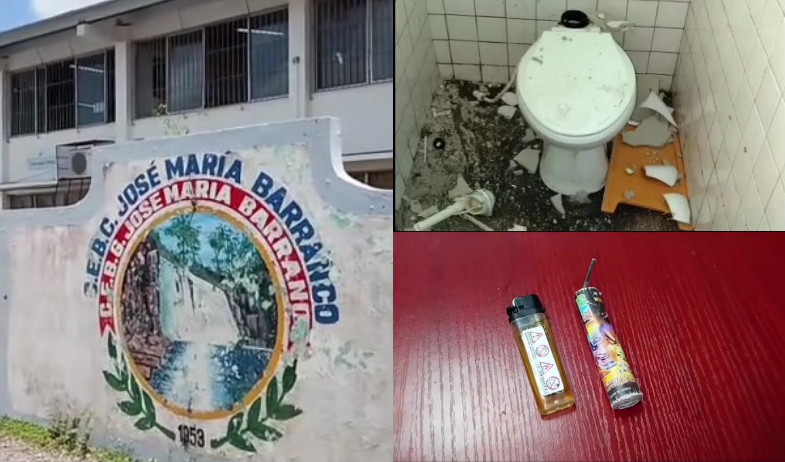 Aplican sanción a estudiantes que explotaron pirotecnia dentro de escuela 