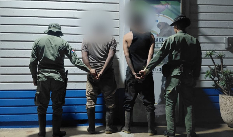 Operativo deja dos detenidos por delitos contra la fauna silvestre 