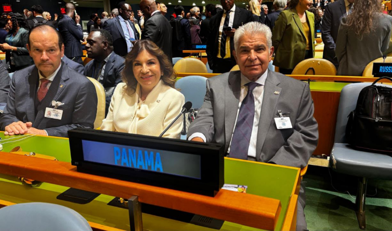 Presidente Mulino y la primera dama participan en la inauguración de la Asamblea de la ONU 