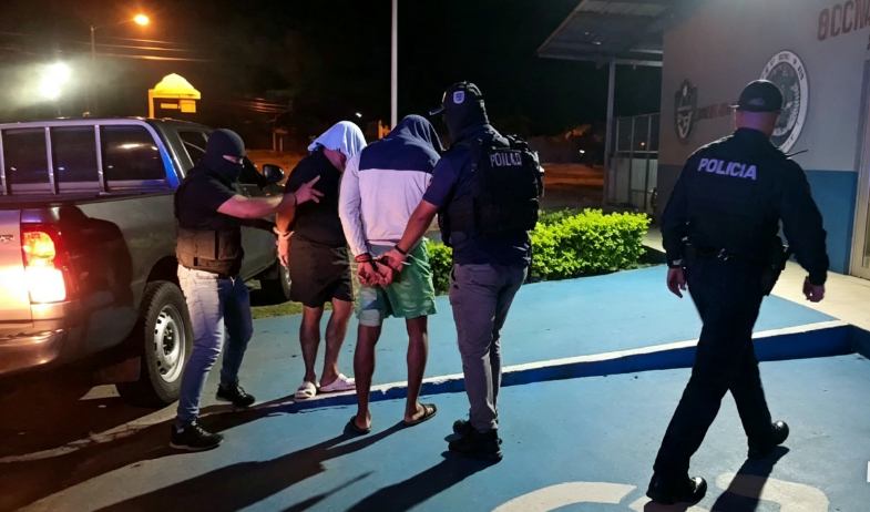 Detención de pandilleros e incautación de droga en Panamá Oeste  