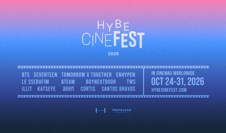 BTS, SEVENTEEN, TXT y ENHYPEN llegan a los cines con HYBE CINE FEST 2026 