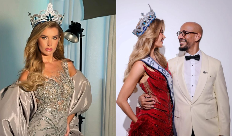 Lainey Floeck le hace una promesa a Fernando Vera rumbo a Miss Cosmo 2026: 'Te voy a traer esa corona' 
