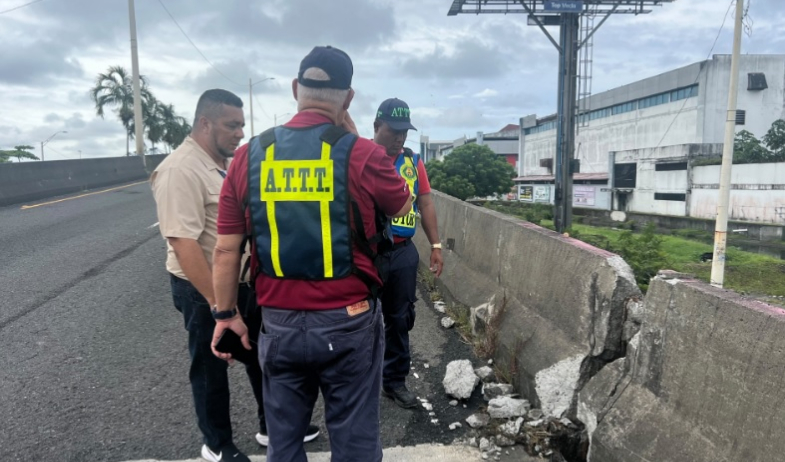Inspeccionan puentes y carreteras en Colón tras el sismo 