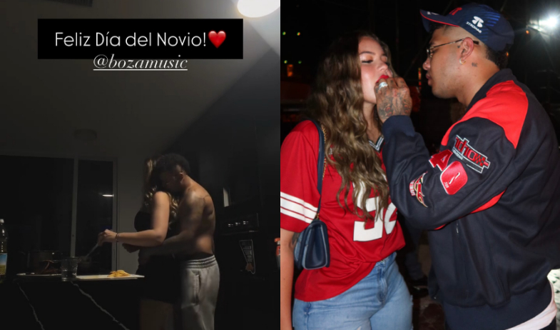Boza y Alejandra celebran el Día del Novio a puro romance  