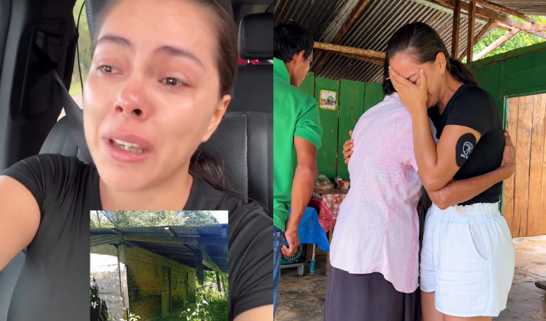 Doralis Mela se conmueve al recordar la casa de su infancia que perdió su familia 
