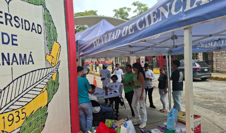 Universidad de Panamá despliega amplia red de solidaridad y centros de acopio tras reciente sismo en el país 