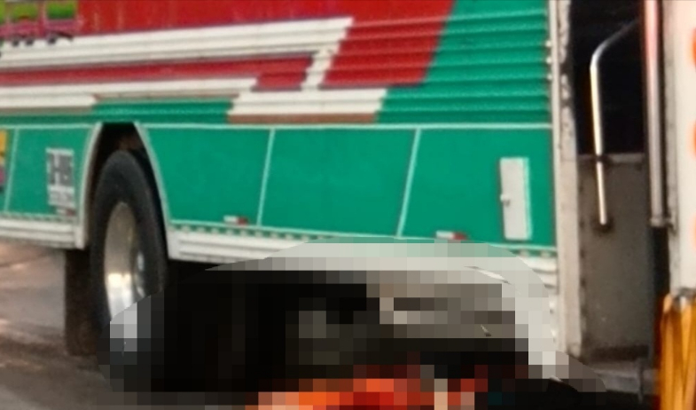Motorizado de 67 años muere tras ser atropellado por un bus en Colón 