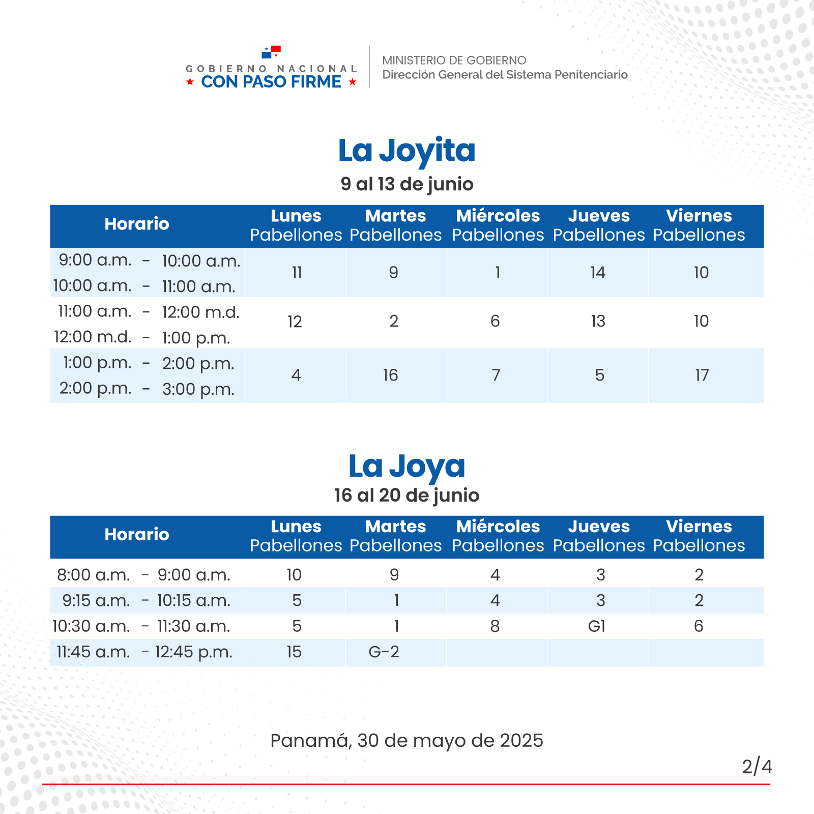 comunicado