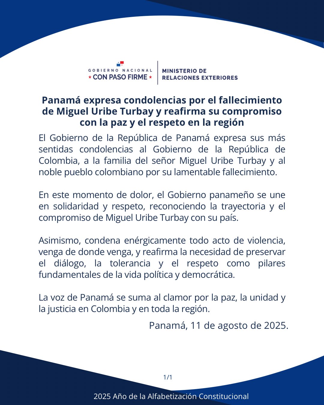 Comunicado