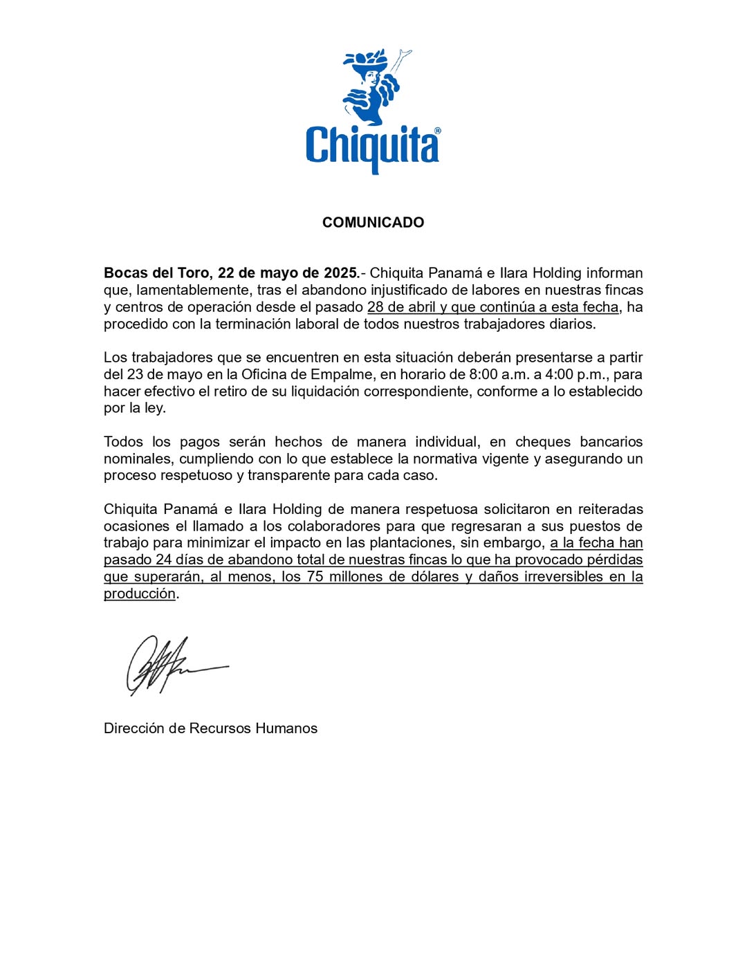 Chiquita Panamá