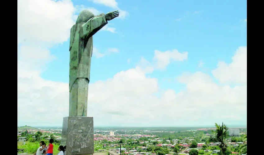 Cristo Redentor en San Miguelito 