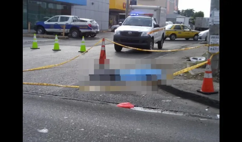 Accidente en Parque Lefevre 