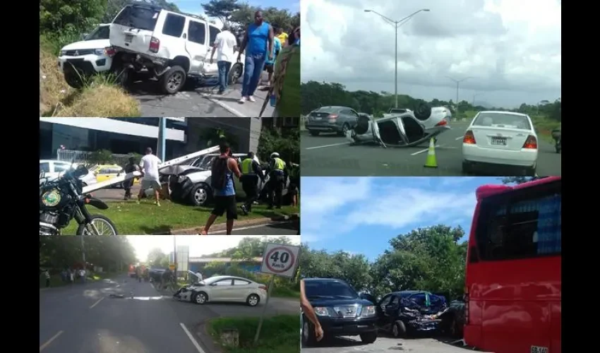 Accidente de tránsito en Panamá